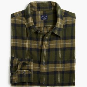 J. Crew flannel classic fit